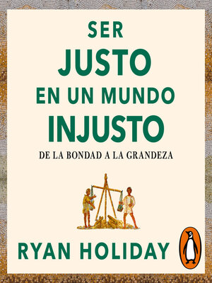 cover image of Ser justo en un mundo injusto